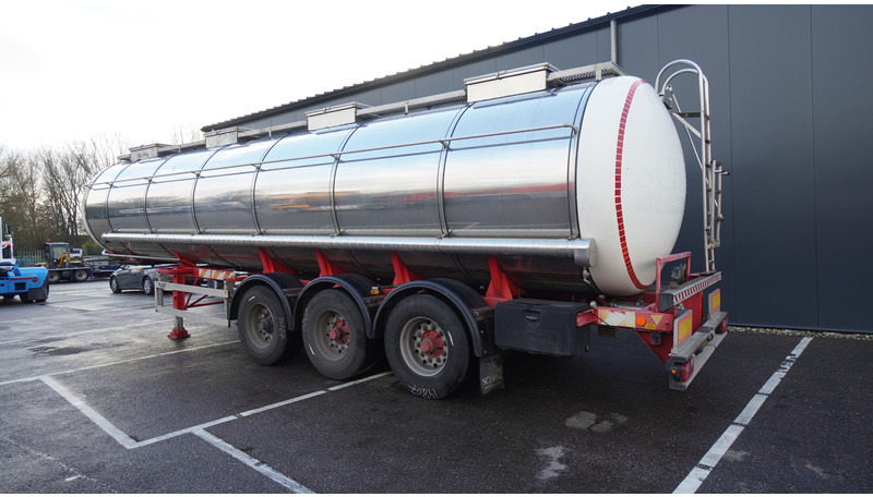 Burg 3 AXLE TANK CHEMIE TRAILER 30.000LTR - Полуприцеп-цистерна: фото 4 Burg 3 AXLE TANK CHEMIE TRAILER 30.000LTR - Полуприцеп-цистерна: фото 4