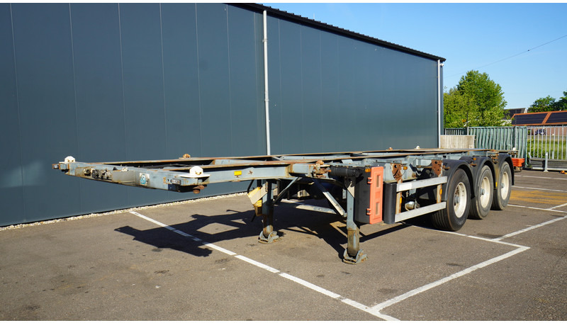 Groenewegen 3 AXLE CONTAINER TRANSPORT TRAILER - Полуприцеп-контейнеровоз/ Сменный кузов: фото 2 Groenewegen 3 AXLE CONTAINER TRANSPORT TRAILER - Полуприцеп-контейнеровоз/ Сменный кузов: фото 2