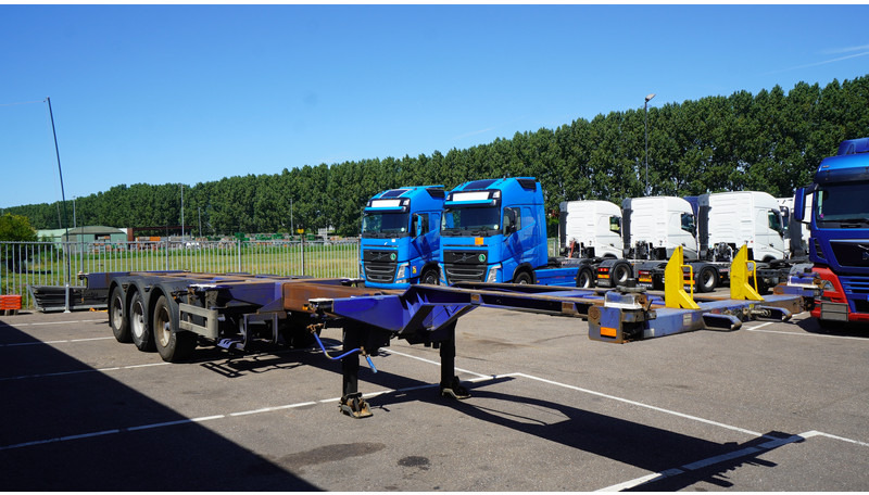Pacton Extendable container transport trailer - Полуприцеп-контейнеровоз/ Сменный кузов: фото 3 Pacton Extendable container transport trailer - Полуприцеп-контейнеровоз/ Сменный кузов: фото 3