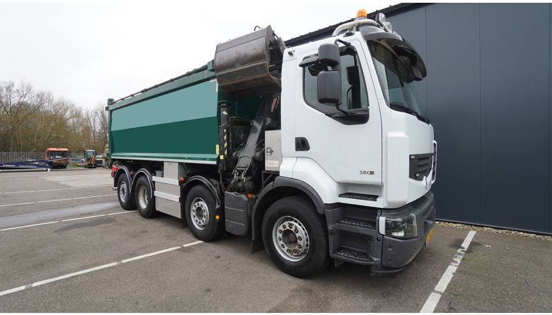 Автоманипулятор Renault PREMIUM 380 DXI 8X2/6 2 SIDE TIPPER WITH PLFINGER Q 170 Z CRANE.278.200KM: фото 7