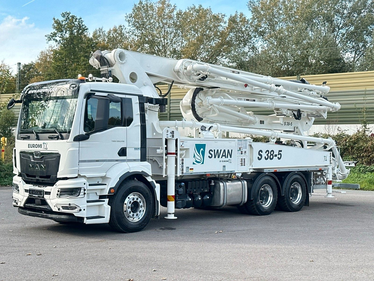 MAN TGS 26.510 6x4 SWAN TSP 38-5 160RZ ( 38m ) - Автобетононасос: фото 2 MAN TGS 26.510 6x4 SWAN TSP 38-5 160RZ ( 38m ) - Автобетононасос: фото 2