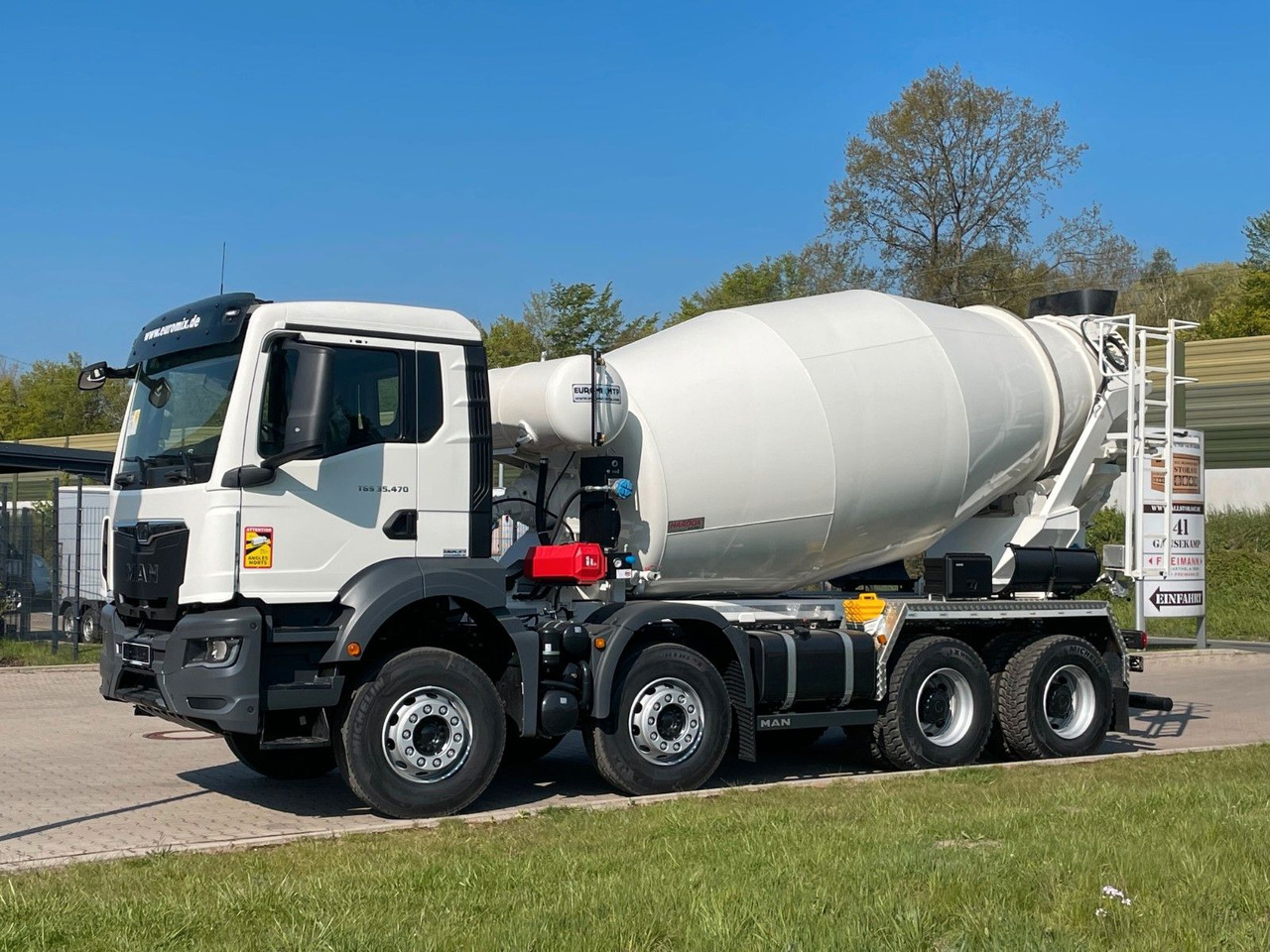MAN TGS 35.470 8x4 EuromixMTP EM 10 L 10xVORHANDEN - Автобетоносмеситель: фото 2 MAN TGS 35.470 8x4 EuromixMTP EM 10 L 10xVORHANDEN - Автобетоносмеситель: фото 2