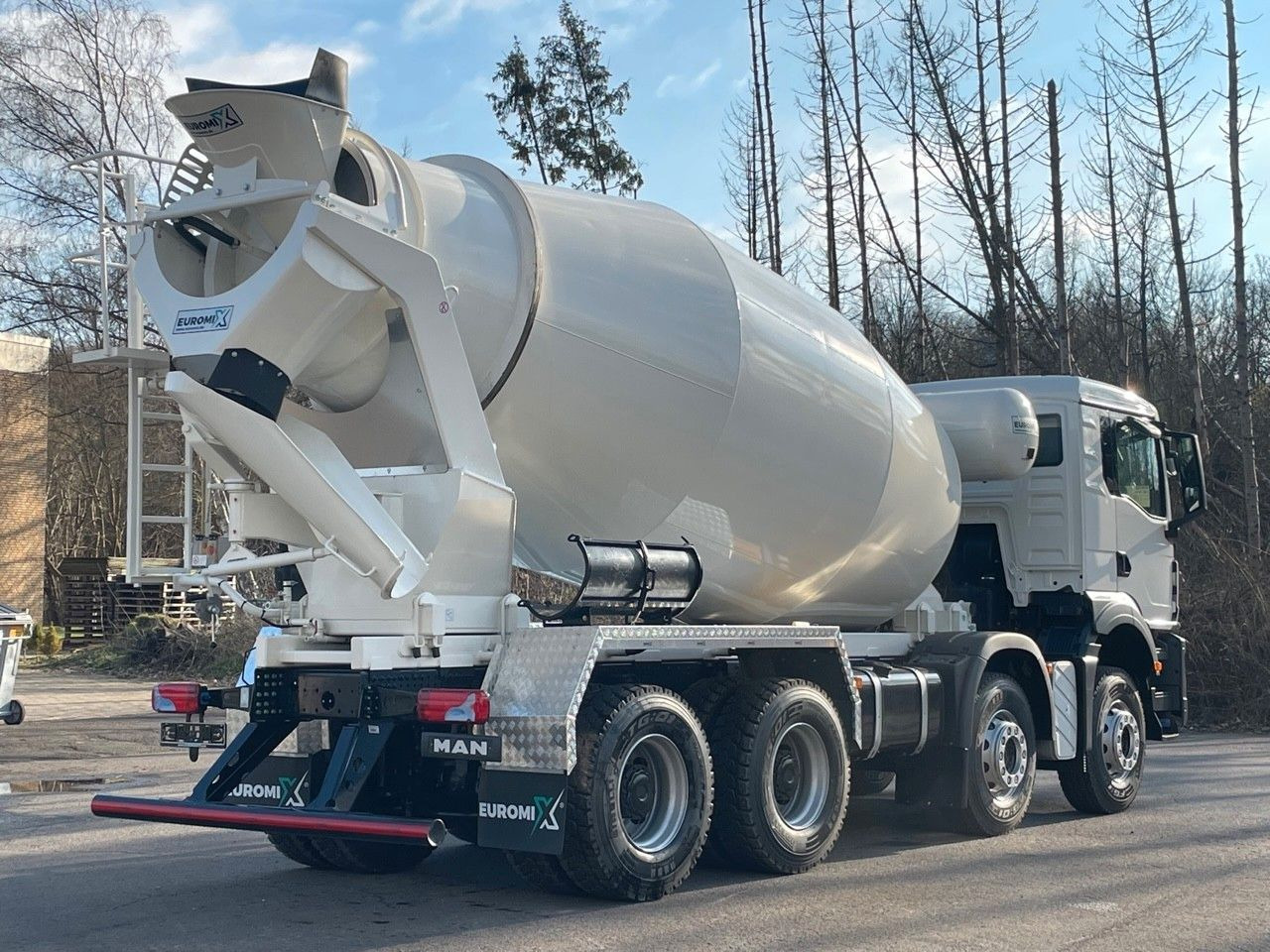 Автобетоносмеситель MAN TGS 41.400 8x4 / EuromixMTP  EM 10m³ R / EURO 2: фото 7
