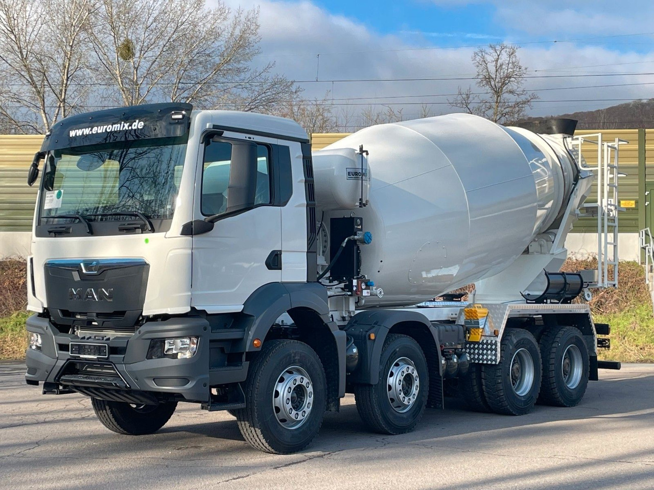 MAN TGS 41.400 8x4 / EuromixMTP EM 10m³ R/ EURO 5 - Автобетоносмеситель: фото 3 MAN TGS 41.400 8x4 / EuromixMTP EM 10m³ R/ EURO 5 - Автобетоносмеситель: фото 3