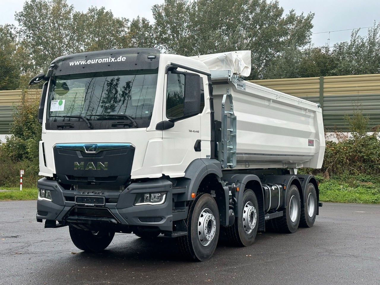 MAN TGS 41.440 BB 8X4 Euromix Mulden Kipper HARDOX - Самосвал: фото 1 MAN TGS 41.440 BB 8X4 Euromix Mulden Kipper HARDOX - Самосвал: фото 1