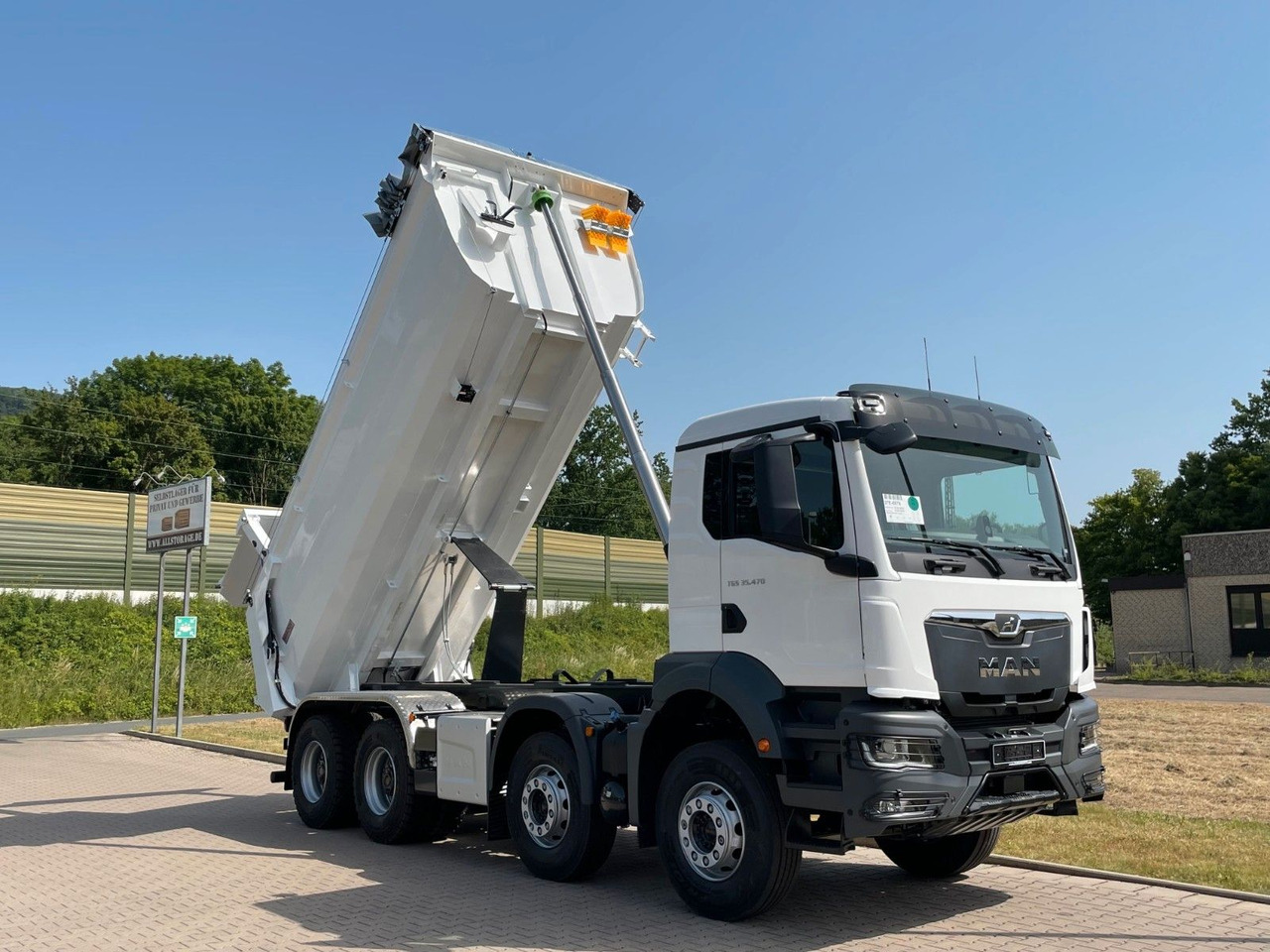 Самосвал MAN TGS 41.480 8x4 /EuromixMTP /Hydraulische Klapp: фото 15