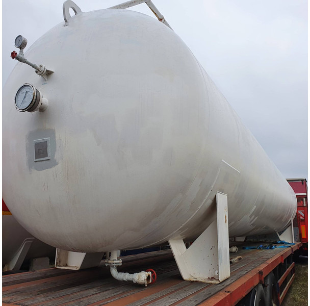 Visser 50m3 (25ton) gastank stationary gastank On flatbed trailer - Gas, Gaz, LPG, GPL, Propane, Butane ID 1.018 - Топливный бак: фото 5 Visser 50m3 (25ton) gastank stationary gastank On flatbed trailer - Gas, Gaz, LPG, GPL, Propane, Butane ID 1.018 - Топливный бак: фото 5