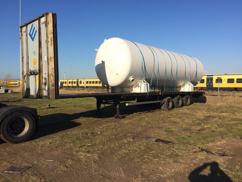 Visser 50m3 (25ton) gastank stationary gastank On flatbed trailer - Gas, Gaz, LPG, GPL, Propane, Butane ID 1.018 - Топливный бак: фото 2 Visser 50m3 (25ton) gastank stationary gastank On flatbed trailer - Gas, Gaz, LPG, GPL, Propane, Butane ID 1.018 - Топливный бак: фото 2
