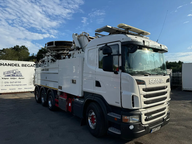 Scania R480 8x4, Combi W&R Super 2000 + Recycler, Euro 6, 2013 - Ассенизатор: фото 1 Scania R480 8x4, Combi W&R Super 2000 + Recycler, Euro 6, 2013 - Ассенизатор: фото 1