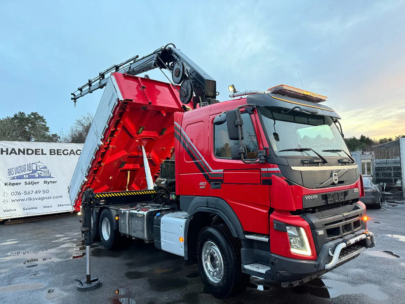 Volvo FMX 410 6x2*4, Tipper & Crane, 2015 - Самосвал, Автоманипулятор: фото 1 Volvo FMX 410 6x2*4, Tipper & Crane, 2015 - Самосвал, Автоманипулятор: фото 1