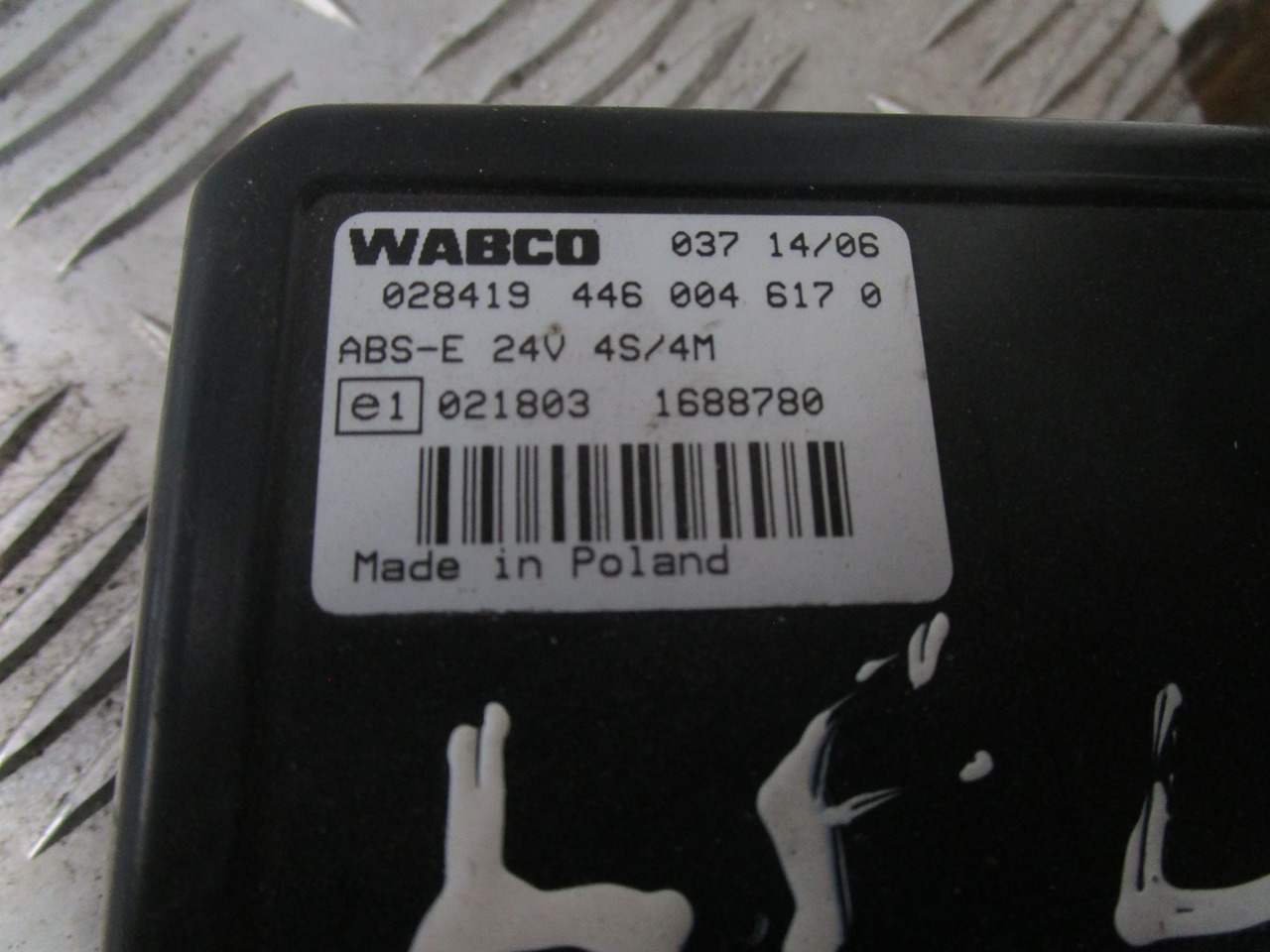 DAF LF 45 WABCO ABS ECU P/NO 03714/06 - Детали тормозной системы для Грузовиков: фото 2 DAF LF 45 WABCO ABS ECU P/NO 03714/06 - Детали тормозной системы для Грузовиков: фото 2