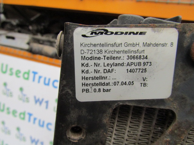 DAF LF 55 RADIATOR P/NO 3066834 - Радиатор для Грузовиков: фото 2 DAF LF 55 RADIATOR P/NO 3066834 - Радиатор для Грузовиков: фото 2