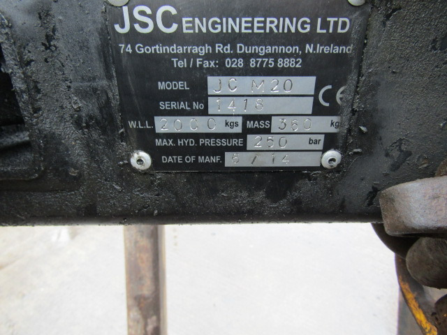 JSC BRICK / BLOCK GRAB 2 TON VERY CLEAN - Захват для Грузовиков: фото 4 JSC BRICK / BLOCK GRAB 2 TON VERY CLEAN - Захват для Грузовиков: фото 4