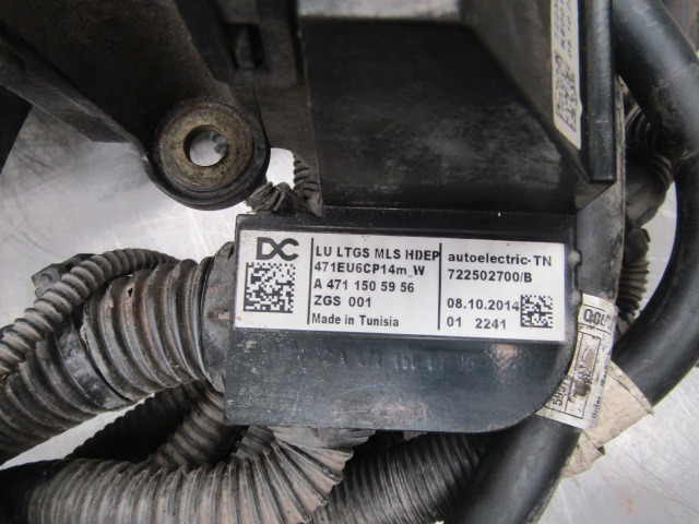 MERCEDES ACTROS MP4 OM471-6 ENGINE ECU WIRING HARNESS P/NO 471 150 5956 - Электрическая система для Грузовиков: фото 2 MERCEDES ACTROS MP4 OM471-6 ENGINE ECU WIRING HARNESS P/NO 471 150 5956 - Электрическая система для Грузовиков: фото 2