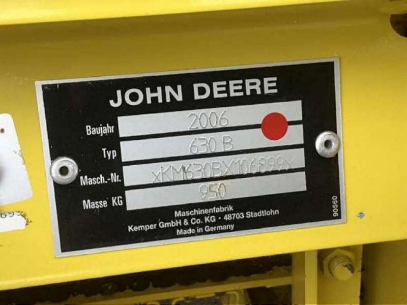 John Deere 630 B - Оборудование для кормоуборочного комбайна: фото 2 John Deere 630 B - Оборудование для кормоуборочного комбайна: фото 2