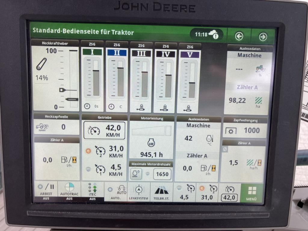 Новый Трактор John Deere TRAKTOR 8RX370: фото 6 Новый Трактор John Deere TRAKTOR 8RX370: фото 6