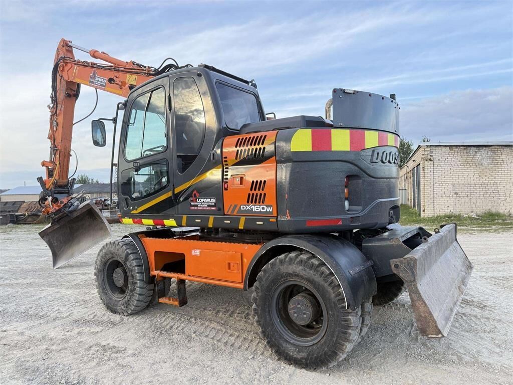 Doosan DX 160 W , ROTO + GRAPPLE - Колёсный экскаватор: фото 3 Doosan DX 160 W , ROTO + GRAPPLE - Колёсный экскаватор: фото 3