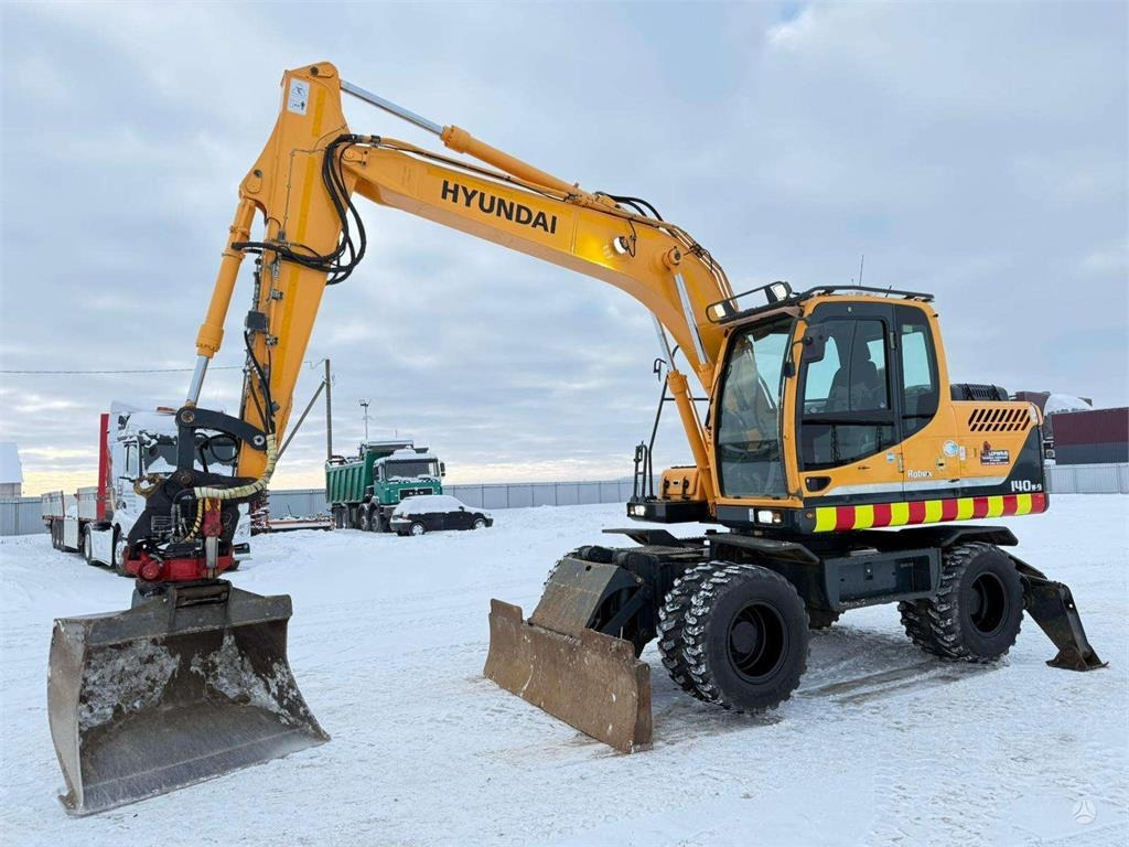 Hyundai Robex 140 W-9 ROTOTILT - Колёсный экскаватор: фото 3 Hyundai Robex 140 W-9 ROTOTILT - Колёсный экскаватор: фото 3