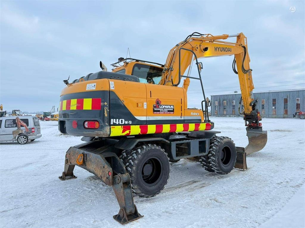 Hyundai Robex 140 W-9 ROTOTILT - Колёсный экскаватор: фото 5 Hyundai Robex 140 W-9 ROTOTILT - Колёсный экскаватор: фото 5