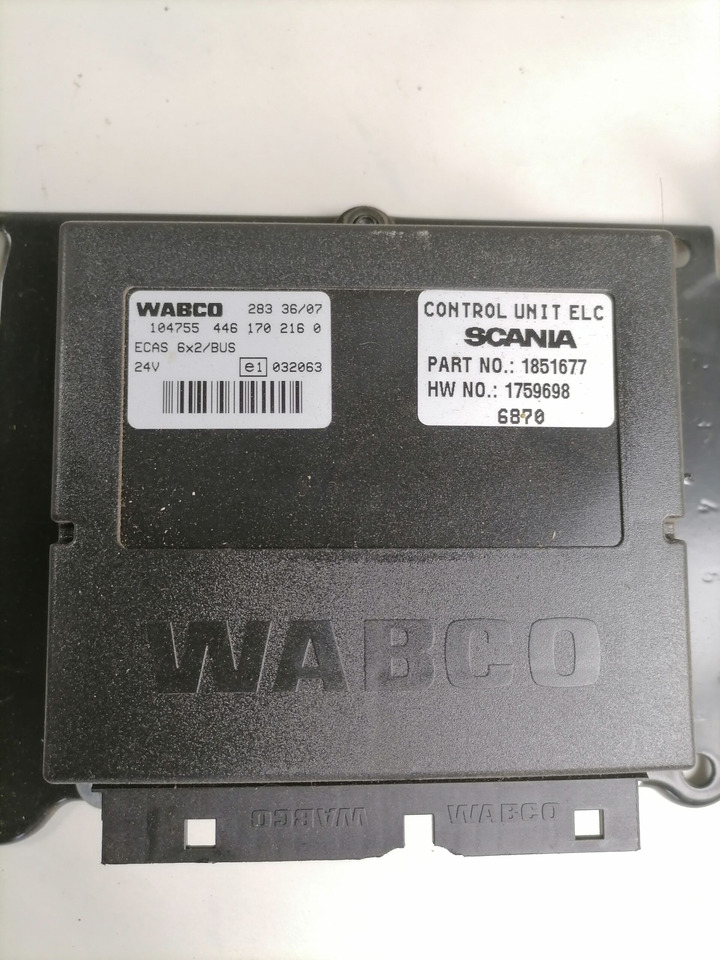 Scania Ecu, ECAS 1851677 - Блок управления для Грузовиков: фото 3 Scania Ecu, ECAS 1851677 - Блок управления для Грузовиков: фото 3