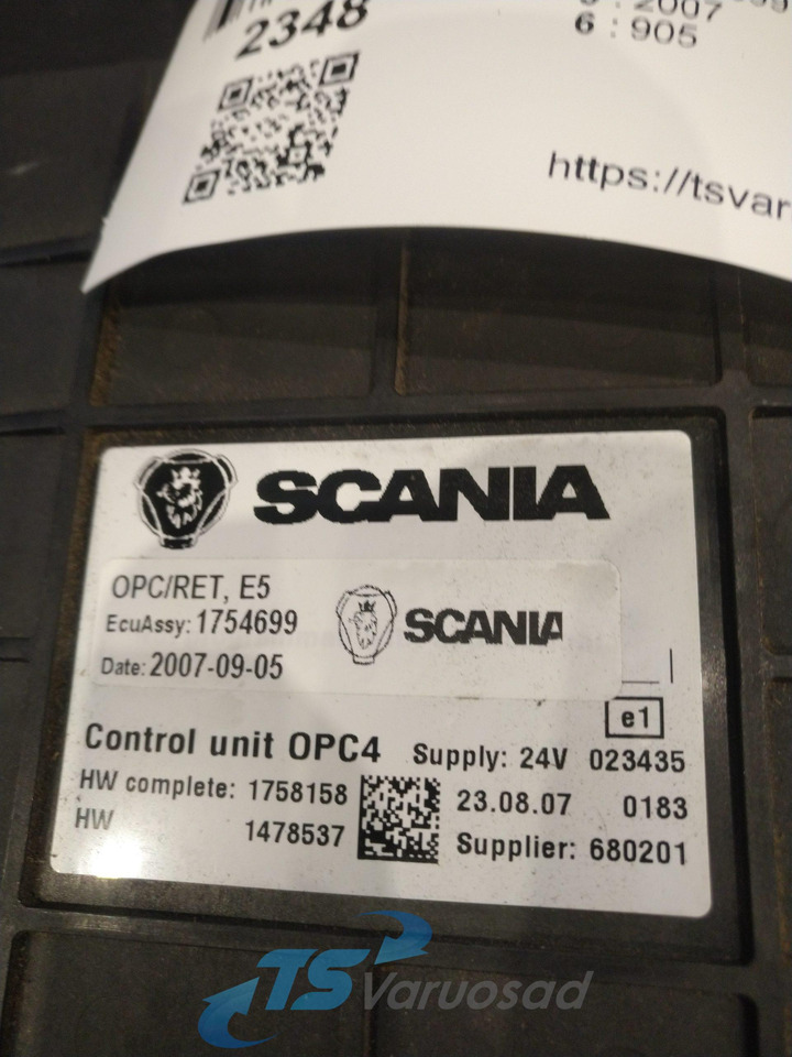 Scania Ecu, GMS OPC4 1754699 - Блок управления для Грузовиков: фото 2 Scania Ecu, GMS OPC4 1754699 - Блок управления для Грузовиков: фото 2