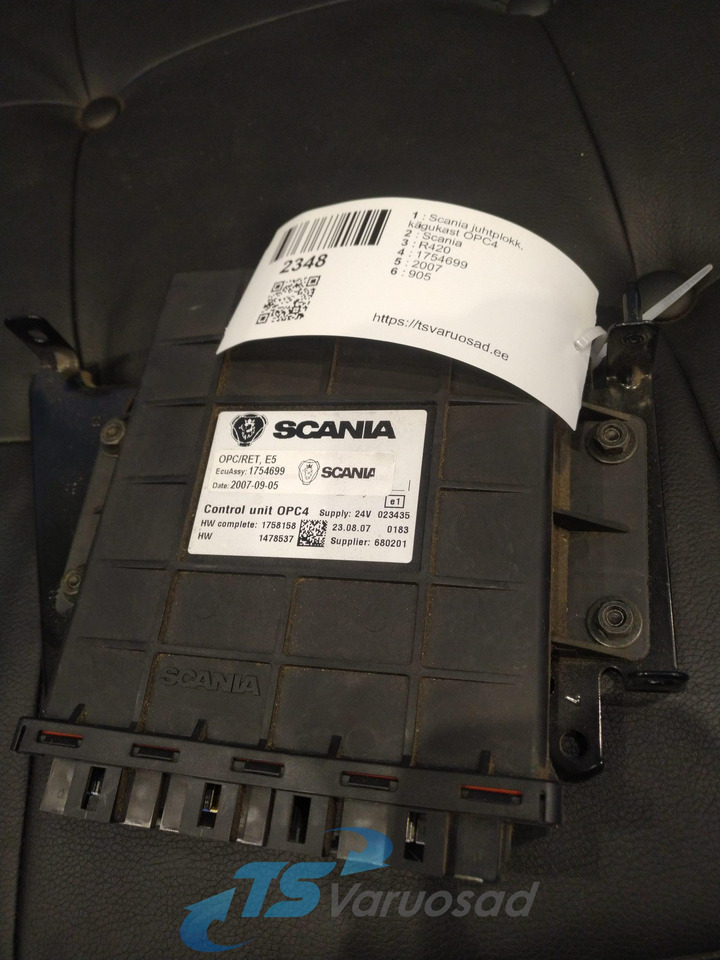 Scania Ecu, GMS OPC4 1754699 - Блок управления для Грузовиков: фото 1 Scania Ecu, GMS OPC4 1754699 - Блок управления для Грузовиков: фото 1
