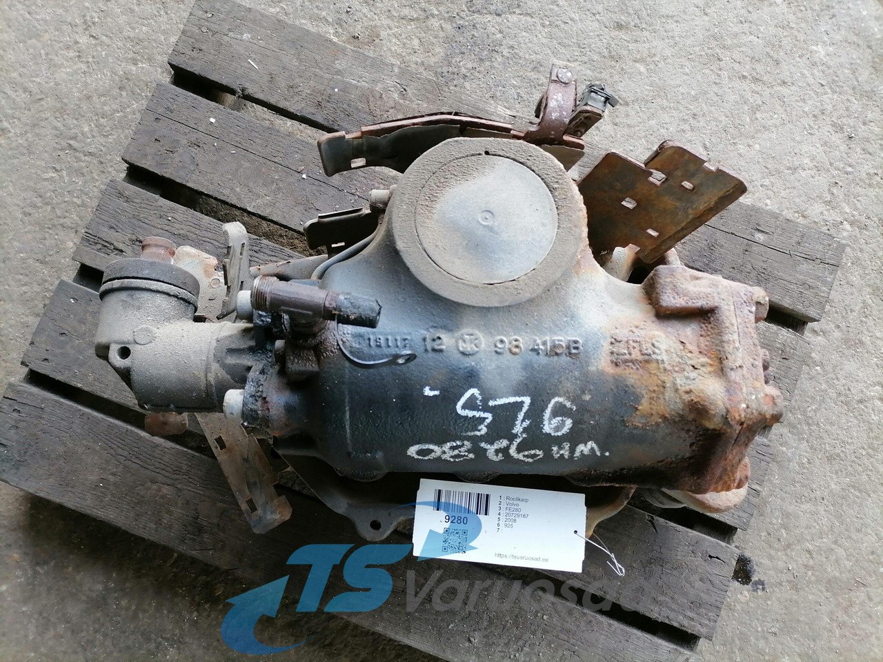 Volvo Steering box 20729167 - Рулевой механизм для Грузовиков: фото 3 Volvo Steering box 20729167 - Рулевой механизм для Грузовиков: фото 3