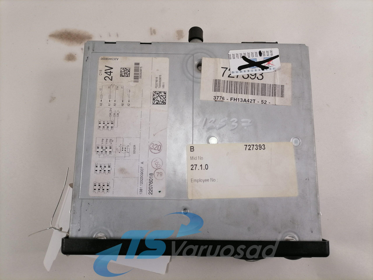 Volvo tachograph 22076018 - Тахограф для Грузовиков: фото 4 Volvo tachograph 22076018 - Тахограф для Грузовиков: фото 4