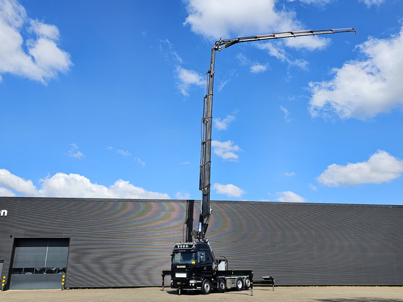 Scania R490 8x2 / HMF 85 T/M CRANE + WINCH + JIB - Тягач: фото 4 Scania R490 8x2 / HMF 85 T/M CRANE + WINCH + JIB - Тягач: фото 4