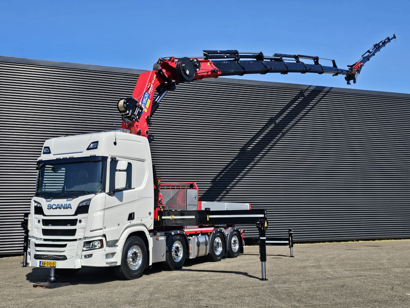 Scania R590 8x2*6 HMF 9520 + JiB + WINCH / TRACTOR / - Тягач: фото 2 Scania R590 8x2*6 HMF 9520 + JiB + WINCH / TRACTOR / - Тягач: фото 2