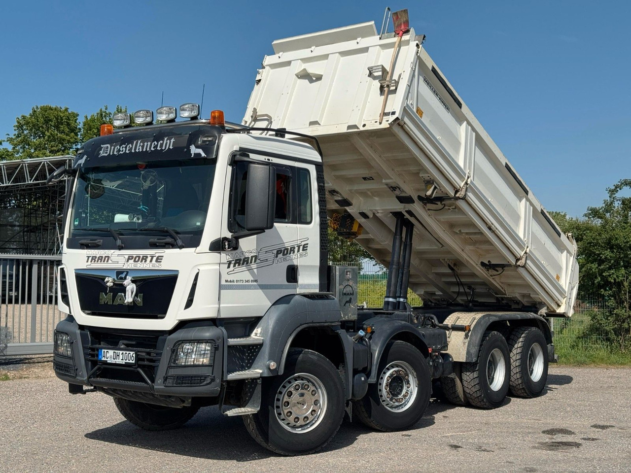 MAN 35.460 8x4 Meiller 3S. Kipper Bordmatik Retarder - Самосвал: фото 1 MAN 35.460 8x4 Meiller 3S. Kipper Bordmatik Retarder - Самосвал: фото 1
