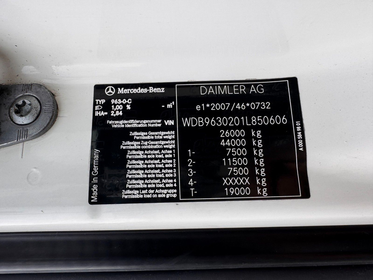 Mercedes-Benz 2536 ADR Valid & kipphydraulik für Gastank - Грузовик-цистерна: фото 3 Mercedes-Benz 2536 ADR Valid & kipphydraulik für Gastank - Грузовик-цистерна: фото 3