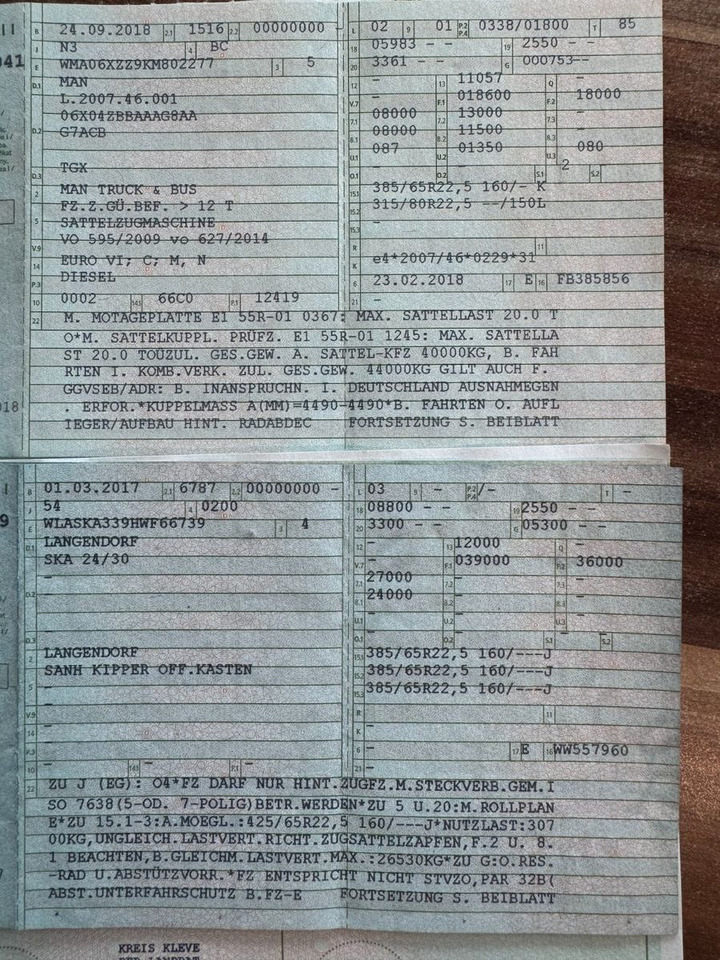 MAN 18.460 4X2 & Langendorf Stahl / Aluminium 24 kub - Тягач: фото 2 MAN 18.460 4X2 & Langendorf Stahl / Aluminium 24 kub - Тягач: фото 2