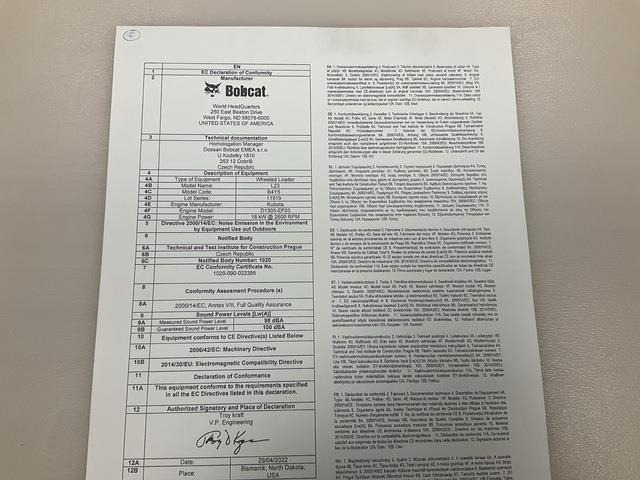 Колёсный погрузчик Bobcat L23: фото 7