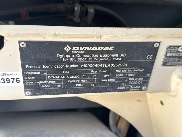 Dynapac CC5200 - Дорожный каток: фото 5 Dynapac CC5200 - Дорожный каток: фото 5