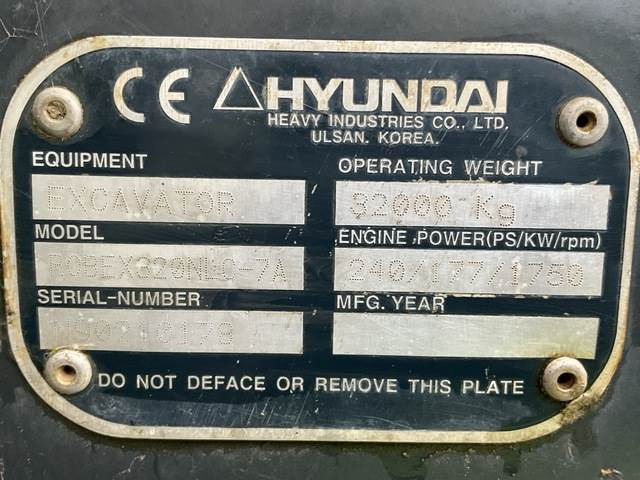 Гусеничный экскаватор Hyundai Robex 320NLC-7A: фото 6