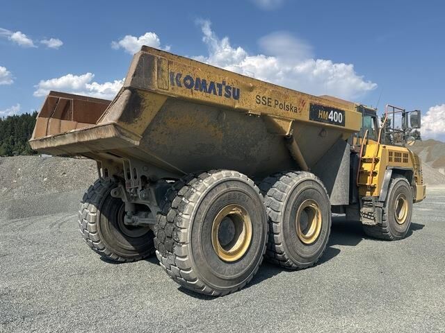 Komatsu HM400-3 - Сочленённый самосвал: фото 3 Komatsu HM400-3 - Сочленённый самосвал: фото 3