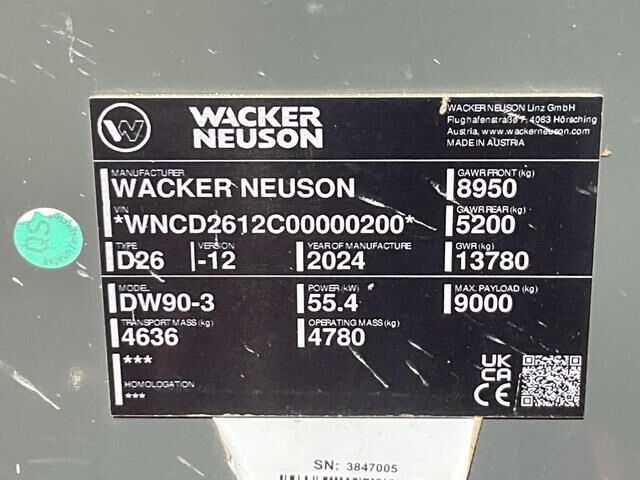 Wacker Neuson DW90-3 - Мини-самосвал: фото 5 Wacker Neuson DW90-3 - Мини-самосвал: фото 5