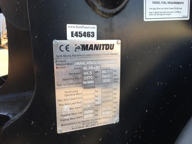 Manitou MLA5-60 H-Z - Колёсный погрузчик: фото 5 Manitou MLA5-60 H-Z - Колёсный погрузчик: фото 5