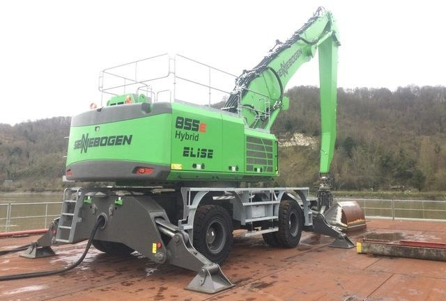 Sennebogen 855E - Перегружатель: фото 3 Sennebogen 855E - Перегружатель: фото 3