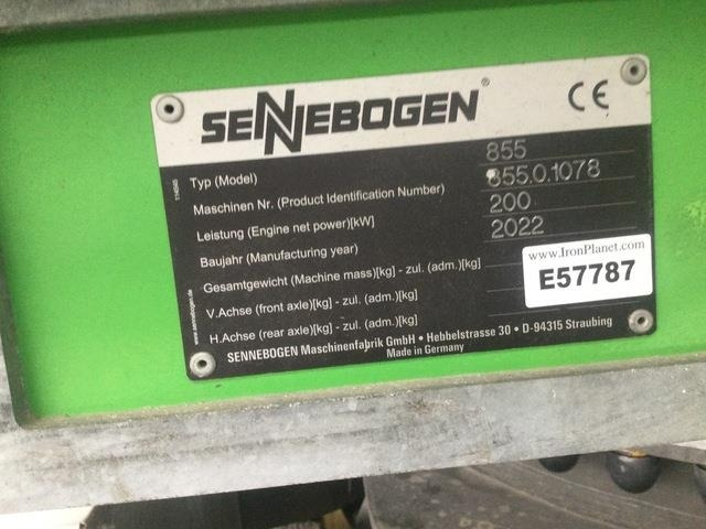 Sennebogen 855E - Перегружатель: фото 5 Sennebogen 855E - Перегружатель: фото 5