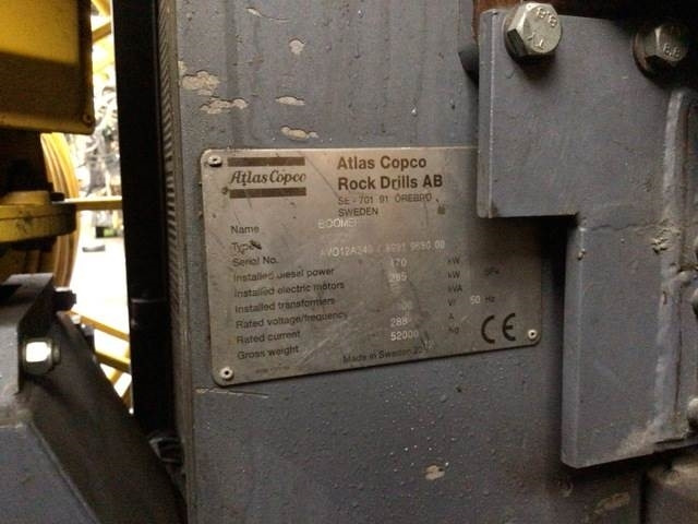 Atlas Copco XE3C - Горнодобывающая техника: фото 5 Atlas Copco XE3C - Горнодобывающая техника: фото 5