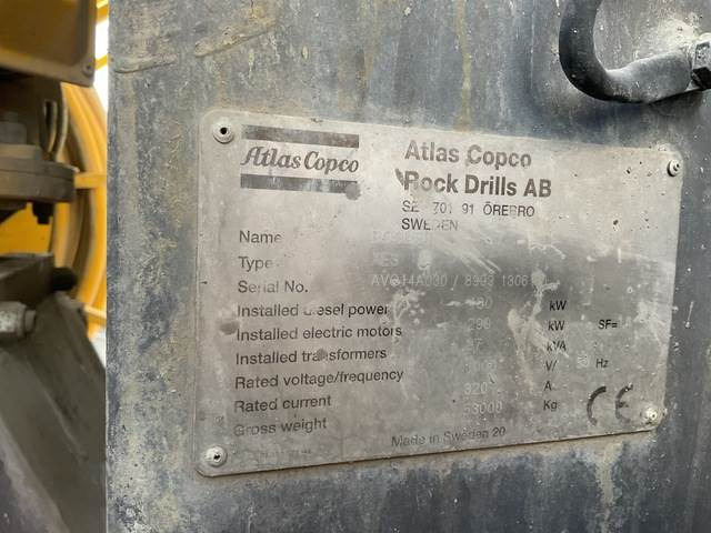 Atlas Copco XE3C - Горнодобывающая техника: фото 5 Atlas Copco XE3C - Горнодобывающая техника: фото 5