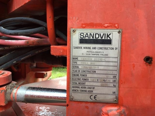 Sandvik Robolt DS510-C - Горнодобывающая техника: фото 5 Sandvik Robolt DS510-C - Горнодобывающая техника: фото 5
