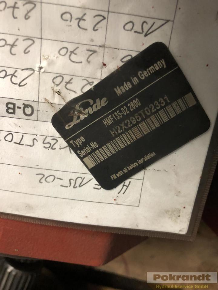 Linde HMF 135 02 2600 - Гидравлический мотор: фото 2 Linde HMF 135 02 2600 - Гидравлический мотор: фото 2