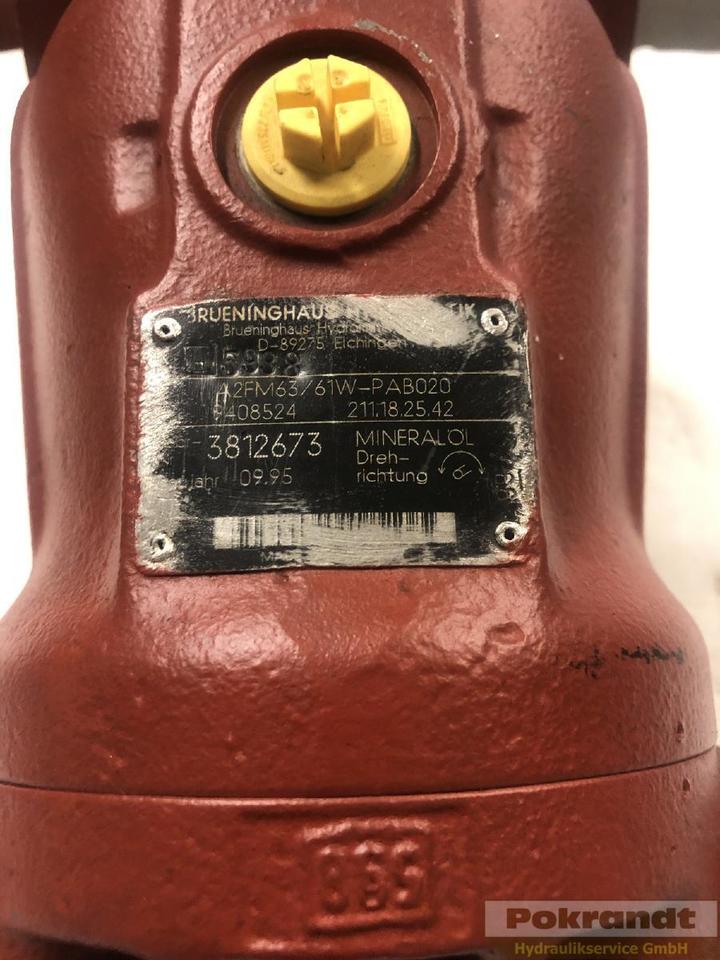 Rexroth A2FM63/61W - Гидравлический мотор: фото 2 Rexroth A2FM63/61W - Гидравлический мотор: фото 2