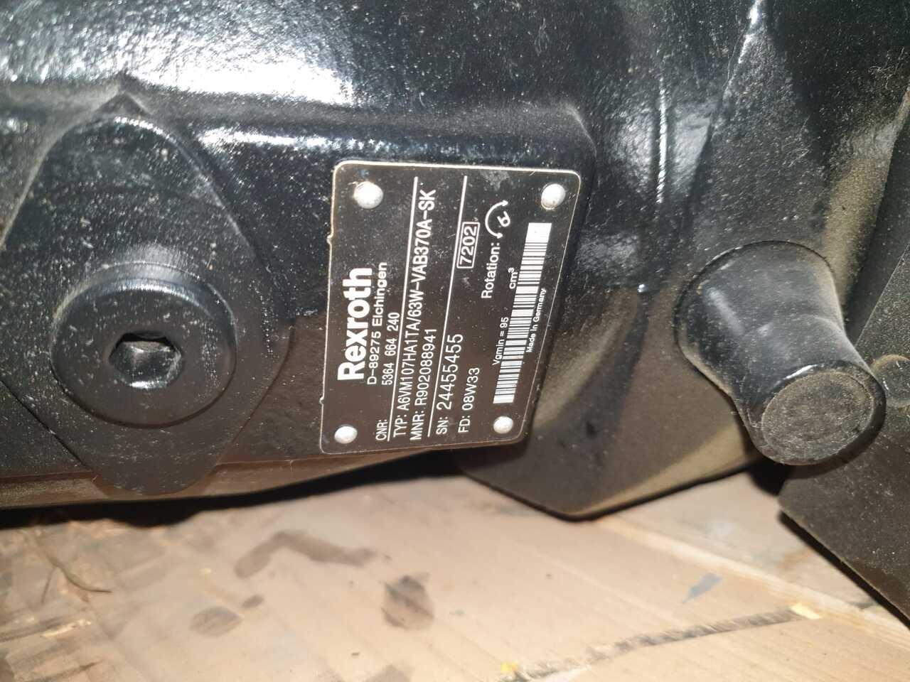 REXROTH R902088941 A6VM107HA1TA/63W-VAB370A-SK - Гидравлический мотор: фото 2 REXROTH R902088941 A6VM107HA1TA/63W-VAB370A-SK - Гидравлический мотор: фото 2