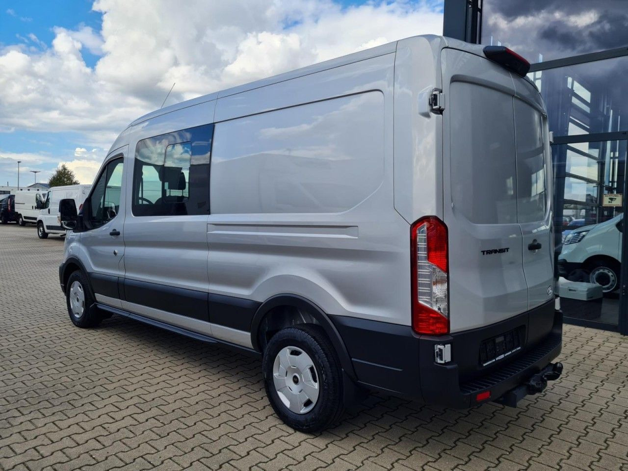Цельнометаллический фургон, Грузопассажирский фургон Ford Transit 3,5t Kasten Doka TDCi L3 Trend AHK PDC K: фото 6