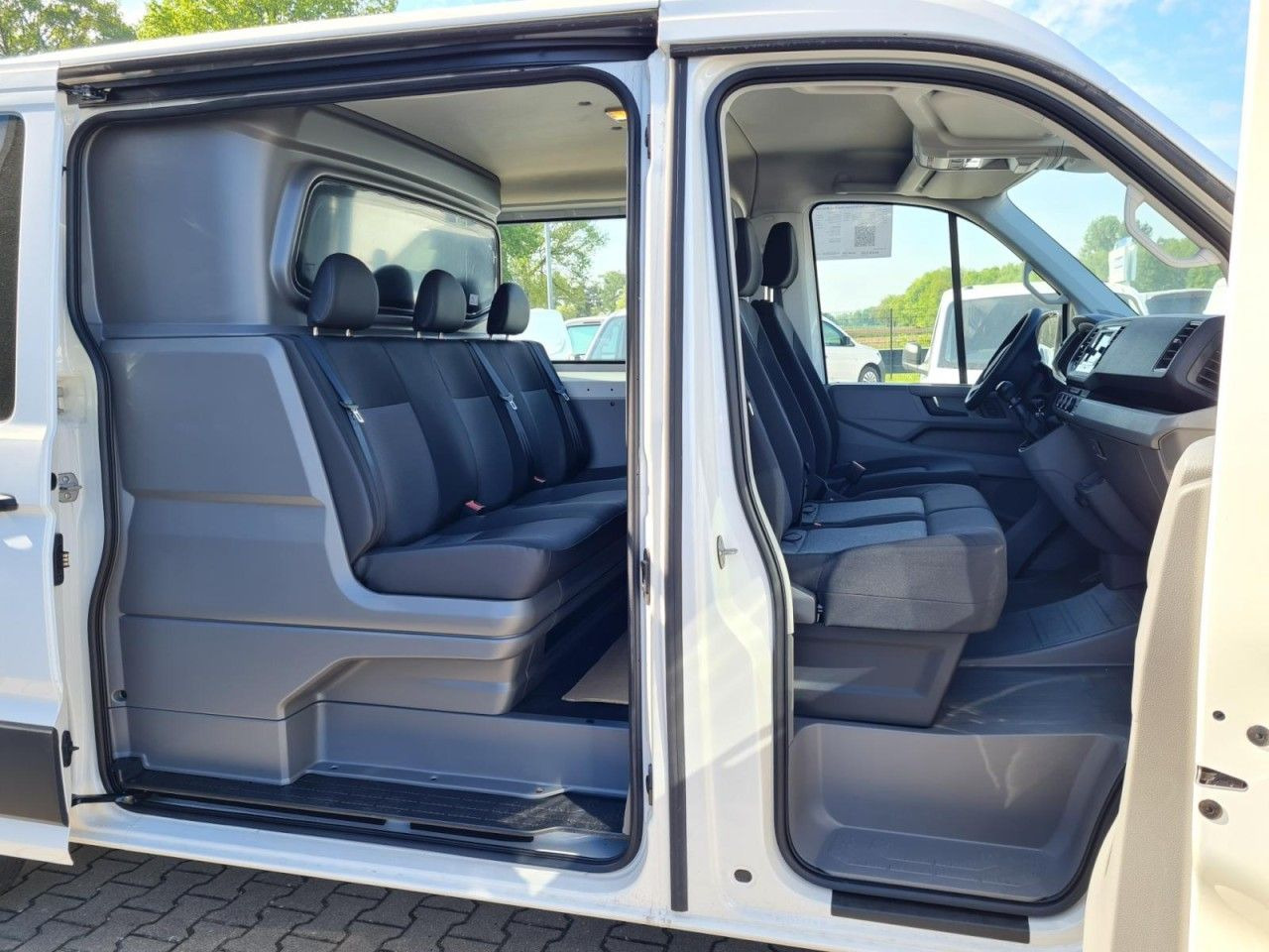 Цельнометаллический фургон, Грузопассажирский фургон Volkswagen Crafter 35 Kasten Plus Doka Mixto PDC NAVI/APP: фото 13