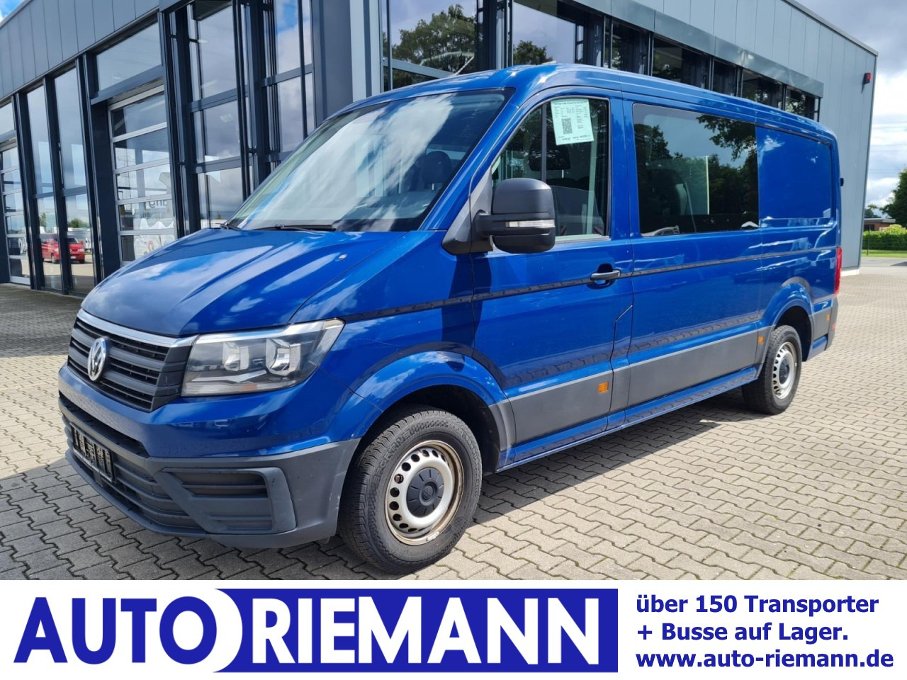 Volkswagen Crafter 35 Kasten Plus Doka mixto NAVI AHK 6 Sitzer - Цельнометаллический фургон, Грузопассажирский фургон: фото 1 Volkswagen Crafter 35 Kasten Plus Doka mixto NAVI AHK 6 Sitzer - Цельнометаллический фургон, Грузопассажирский фургон: фото 1
